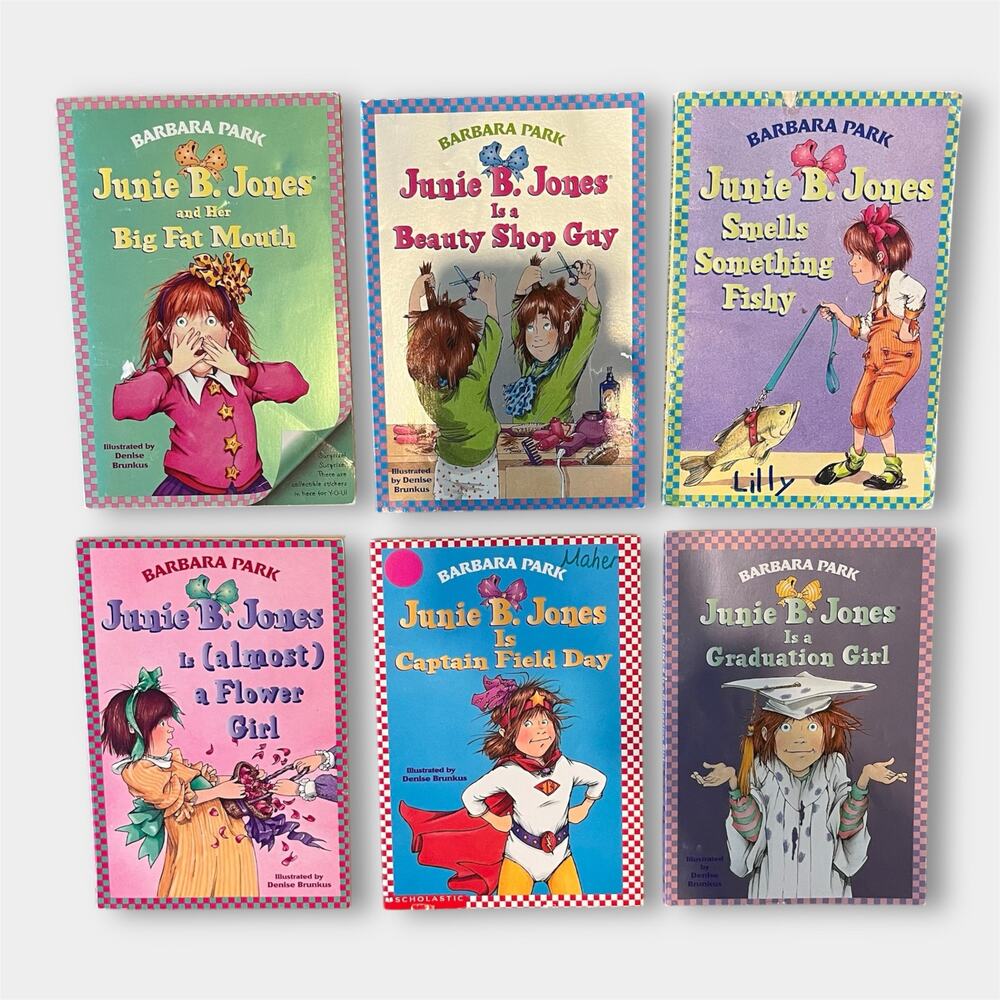 Junie B. Jones 6 Chapter Book Lot